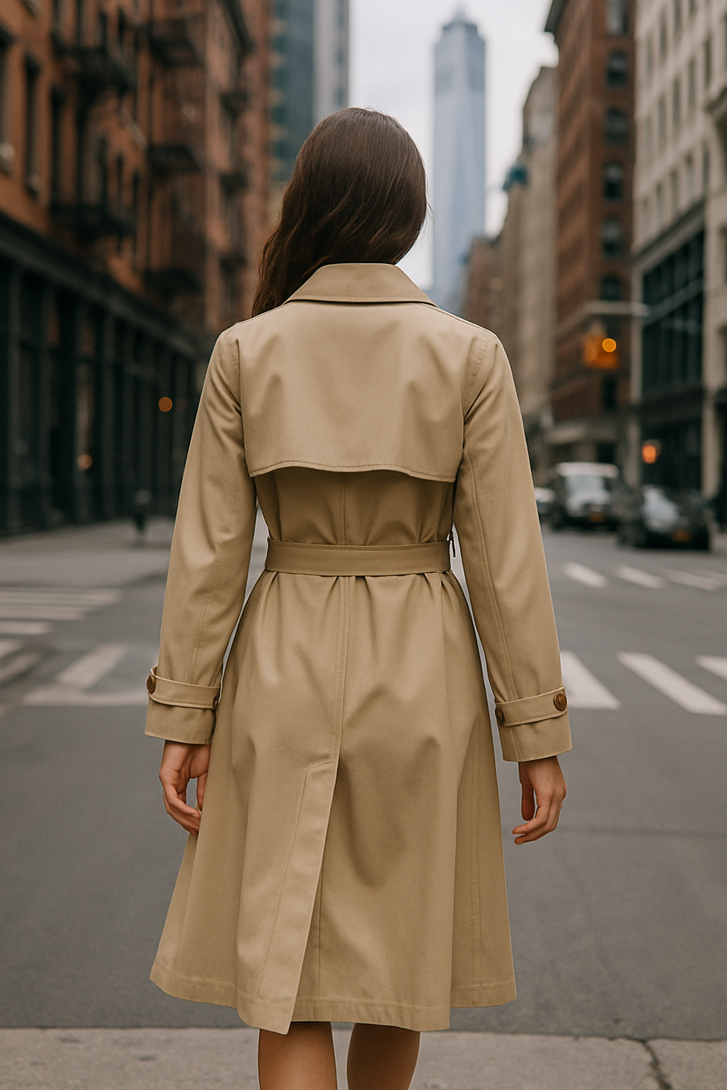 After: lifestyle photo of clothing in real life scene