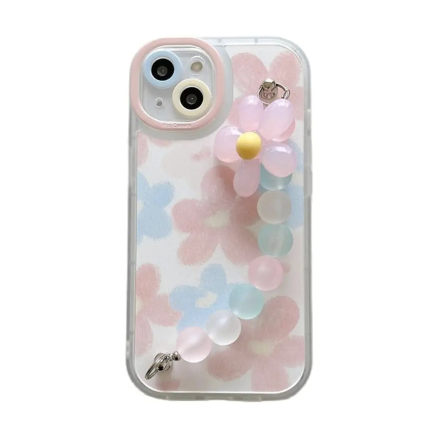 Before: phone case on white background