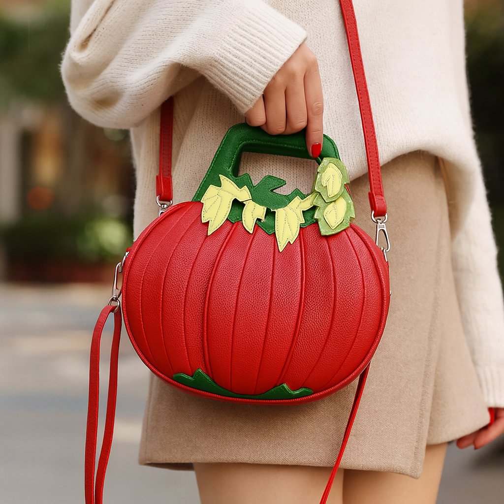 After: woman holding bag in lifestyle photo