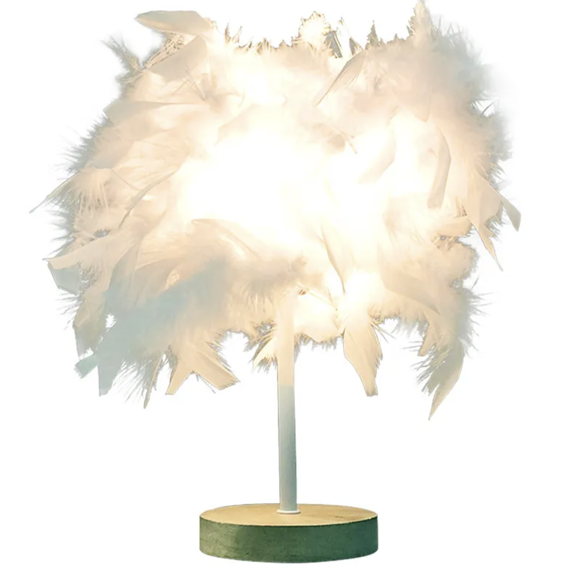 Before: lamp in poor quality photo